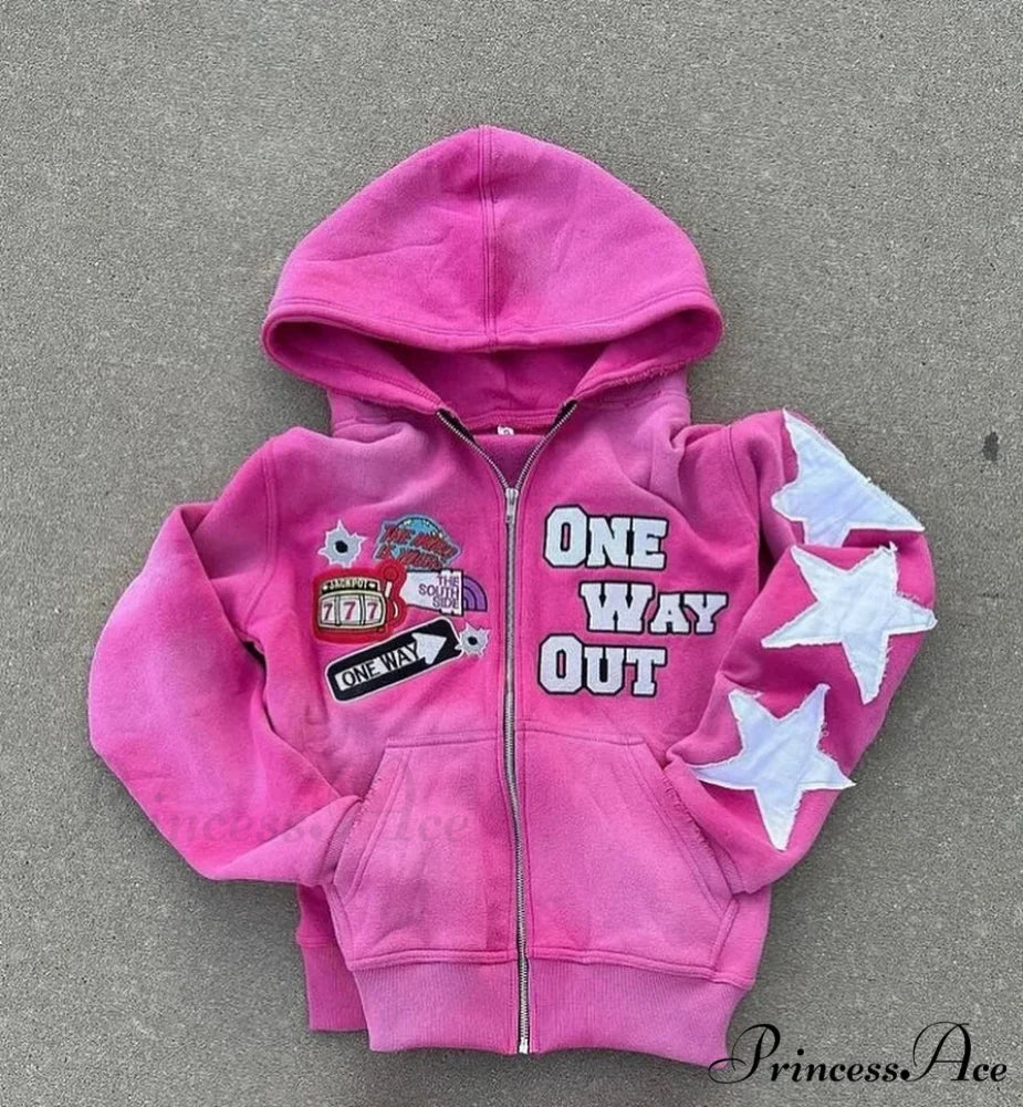 Stitched Zip Hoodie - Image 5