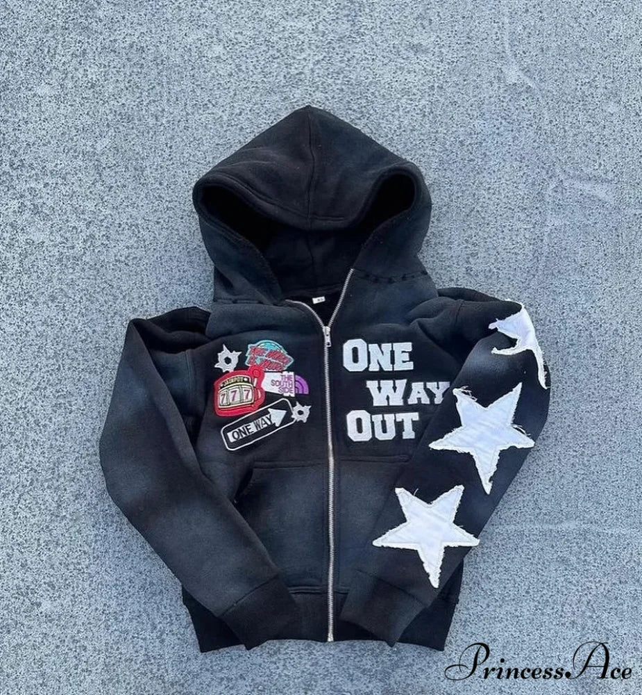 Stitched Zip Hoodie - Image 6