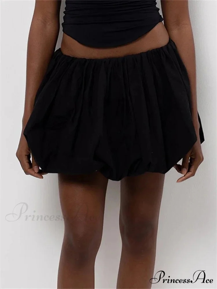 Stretchy Waist Monochrome Tutu Skirt - Image 3
