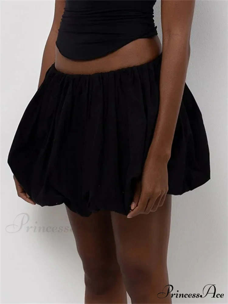 Stretchy Waist Monochrome Tutu Skirt - Image 4