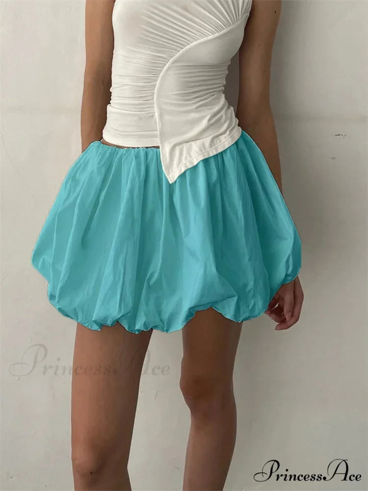 Stretchy Waist Monochrome Tutu Skirt - Image 6