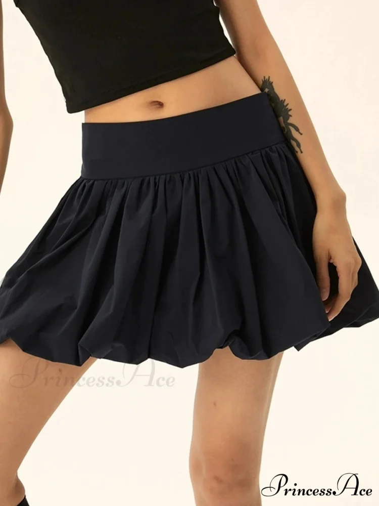 Stretchy Waist Puffy Style Skirt - Image 4
