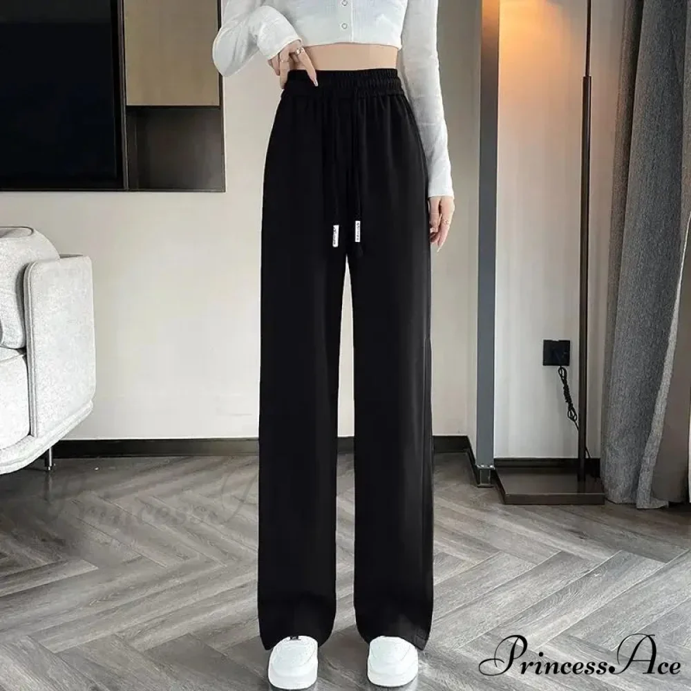 Striped Athletic Informal High Waist Trousers - Image 3