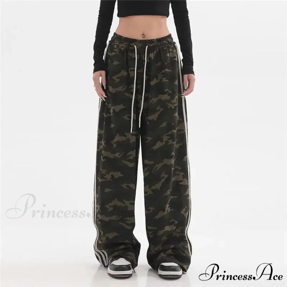Striped Baggy Jogging Trousers - Image 2