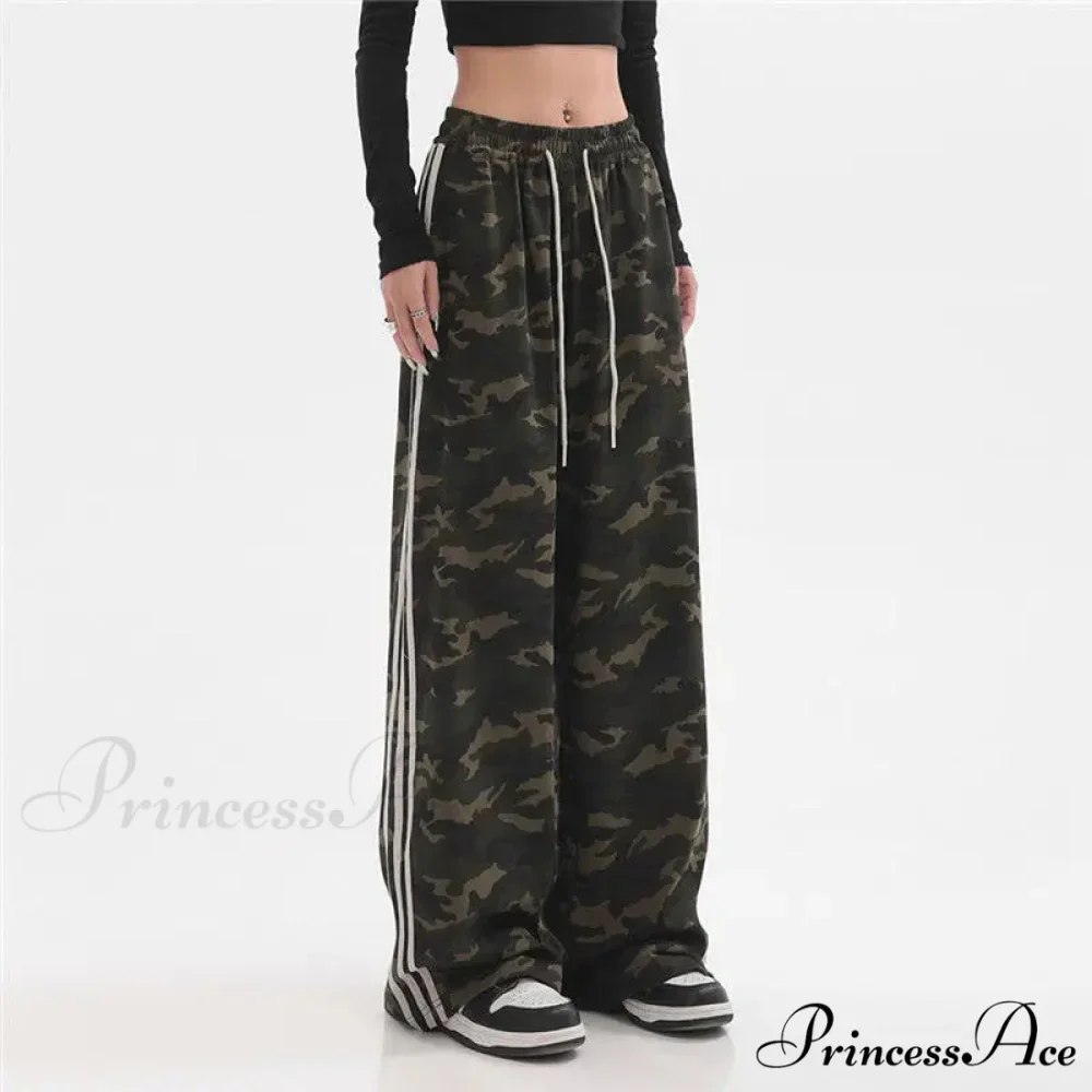 Striped Baggy Jogging Trousers - Image 3