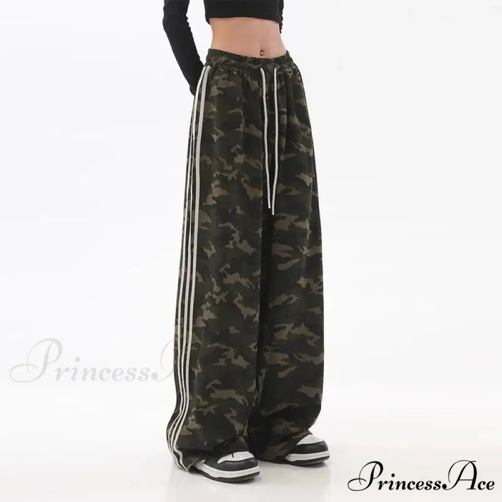 Striped Baggy Jogging Trousers - Image 4
