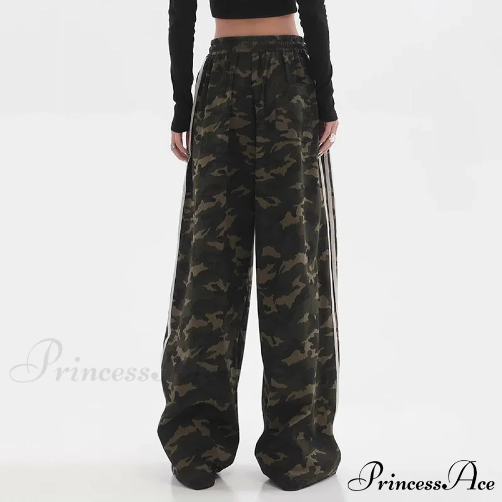 Striped Baggy Jogging Trousers - Image 6
