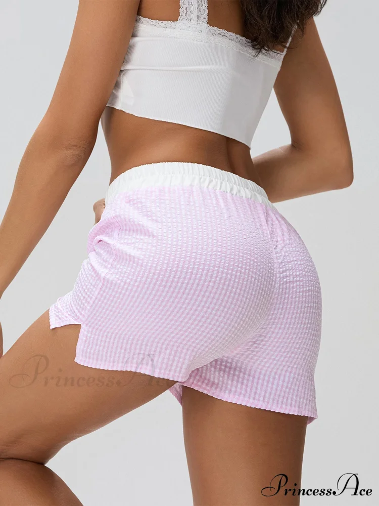 Striped Elastic Waist Short - Image 2