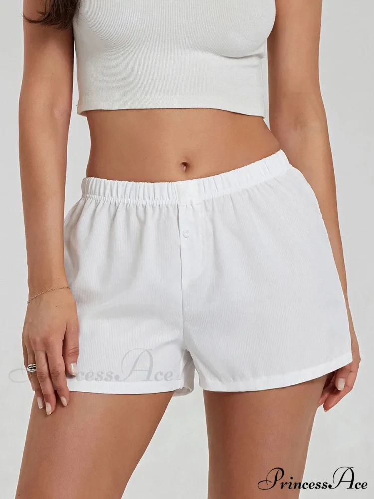 Strong Checkered Stretchy Waist Short - Image 3