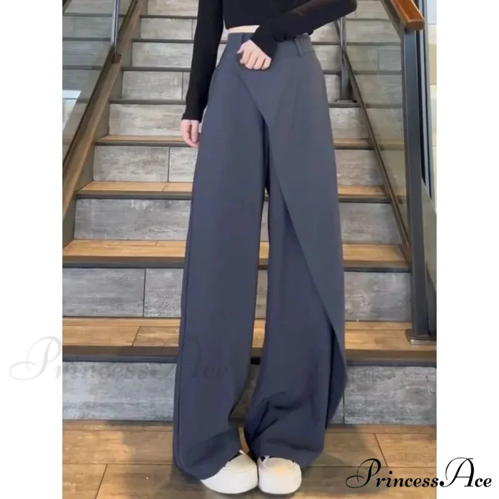 Stylish Antique Dark Suit Trousers Women - Image 2