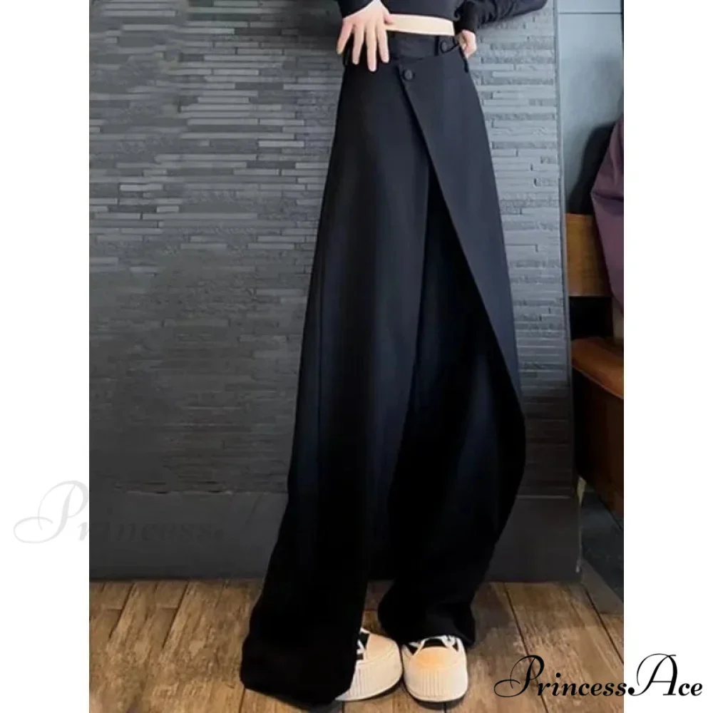 Stylish Antique Dark Suit Trousers Women - Image 3