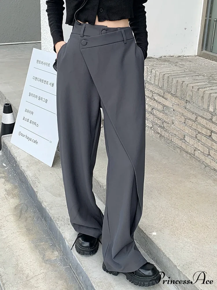 Stylish Antique Dark Suit Trousers Women - Image 5