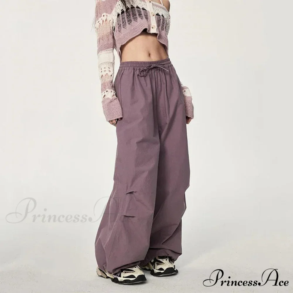 Stylish Baggy Workwear Cargo Trousers - Image 2