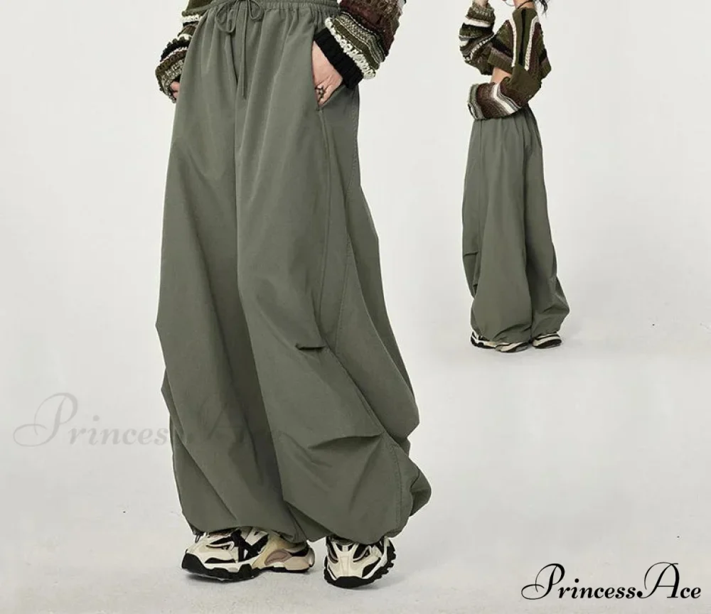 Stylish Baggy Workwear Cargo Trousers - Image 5