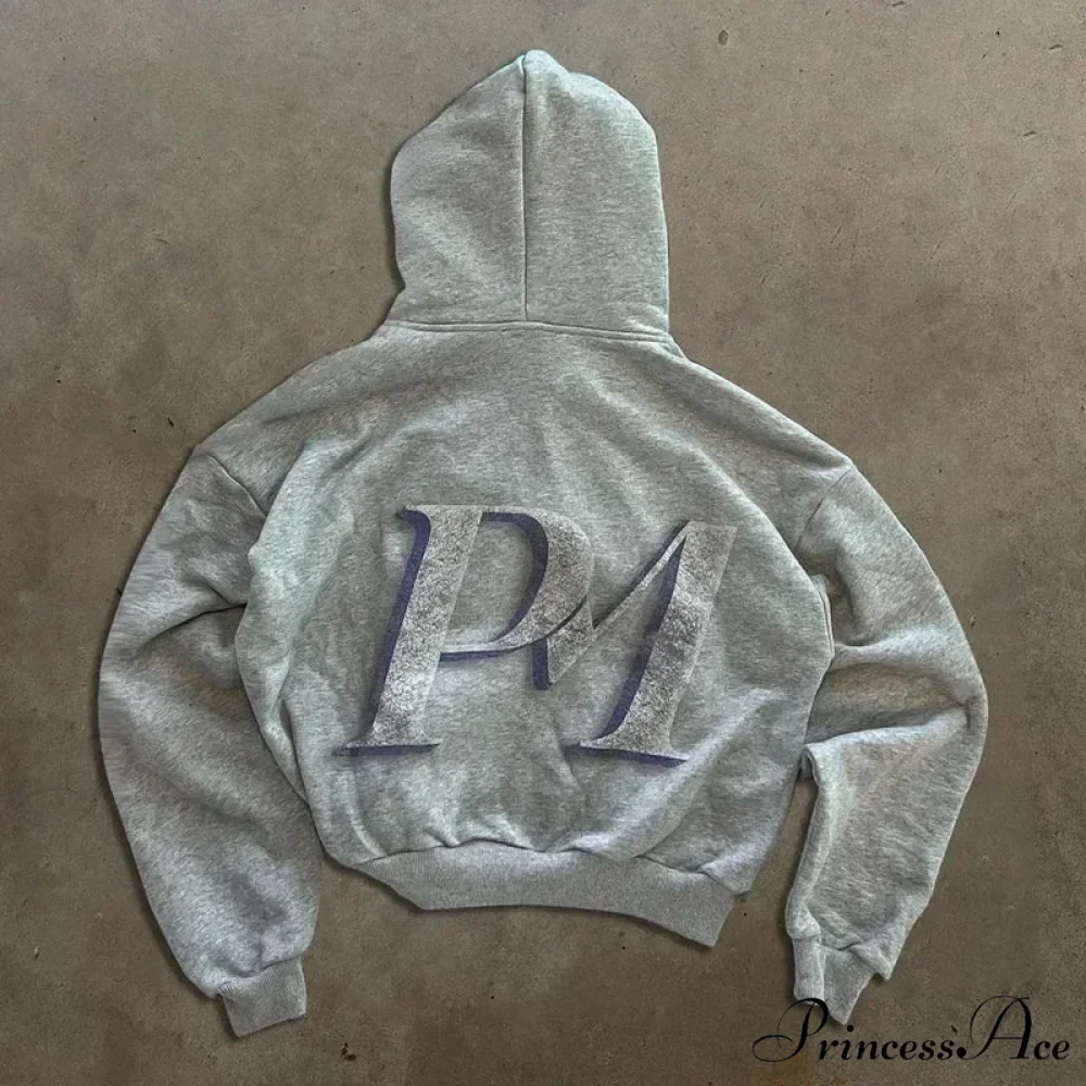 Stylish Brand Printed Hoodie - Image 3