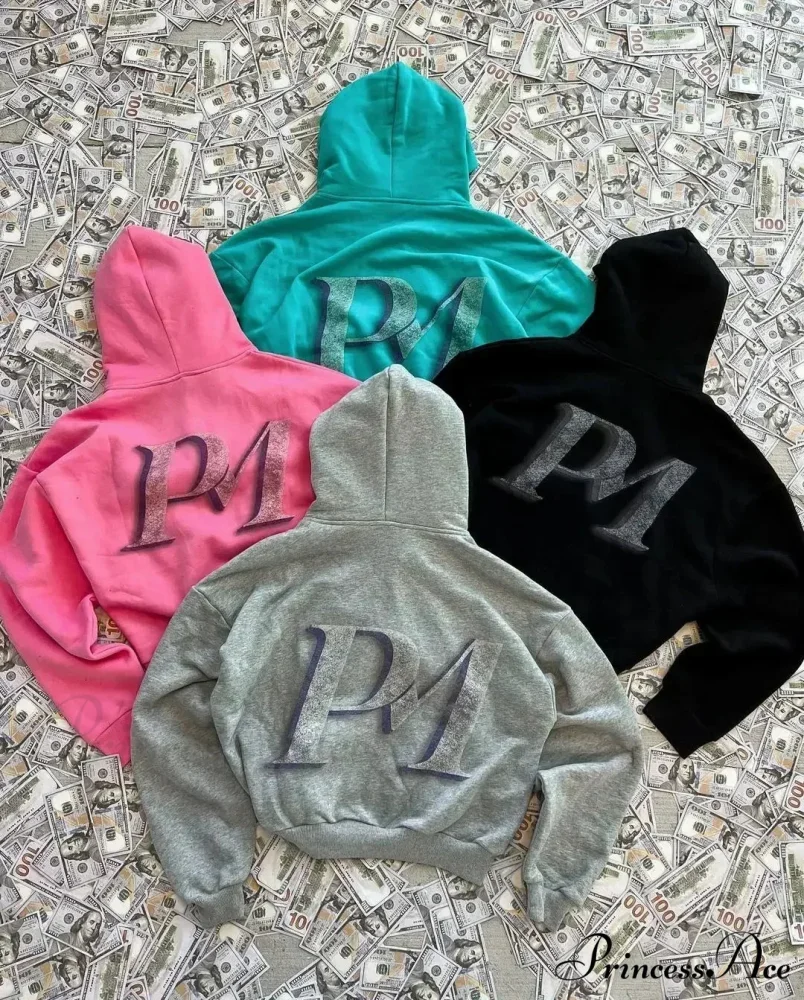 Stylish Brand Printed Hoodie - Image 5