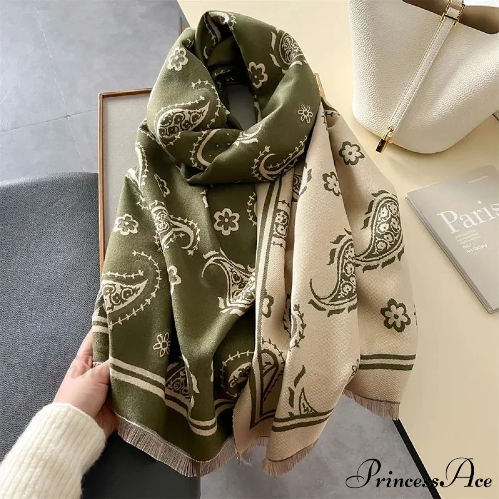 Stylish Cashmere Pashmina Scarf - Image 2