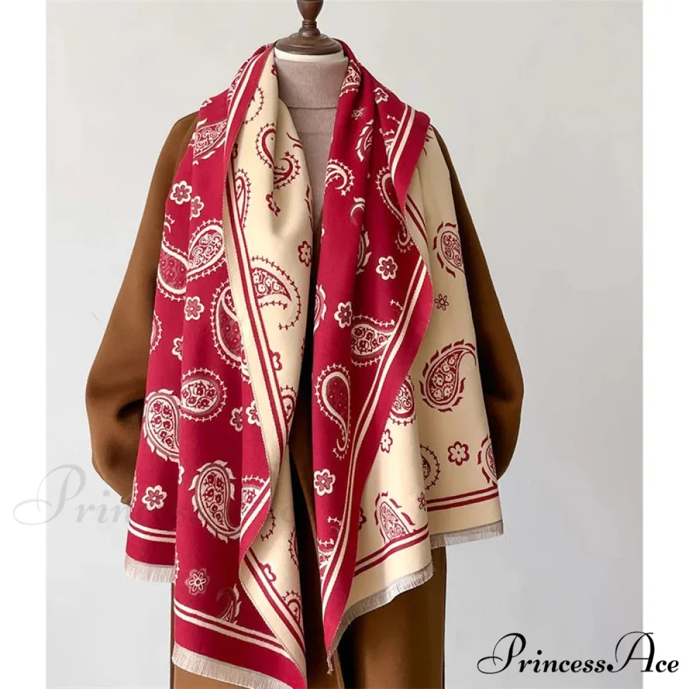 Stylish Cashmere Pashmina Scarf - Image 3