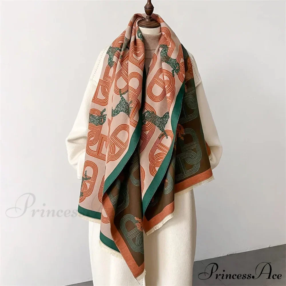 Stylish Cashmere Pashmina Scarf - Image 4