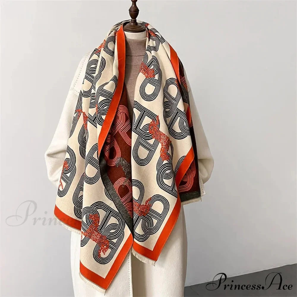 Stylish Cashmere Pashmina Scarf - Image 5
