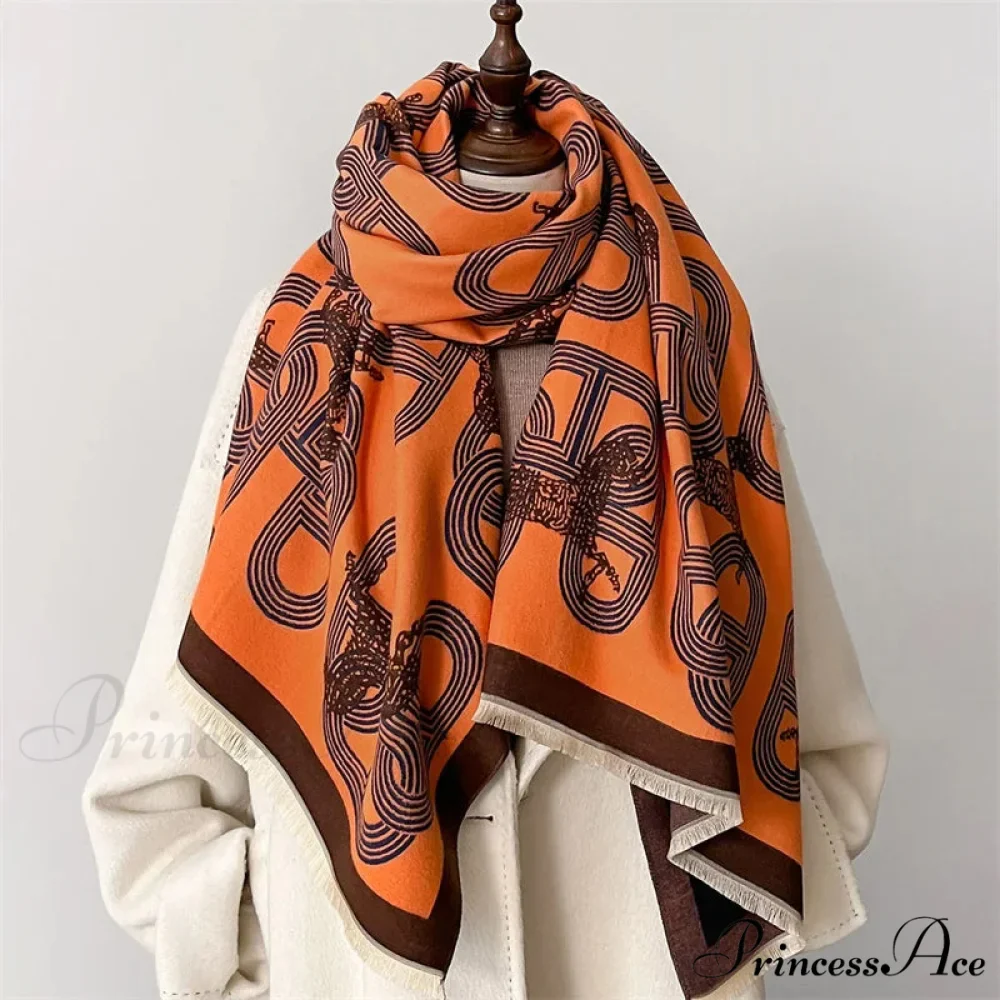 Stylish Cashmere Pashmina Scarf - Image 7