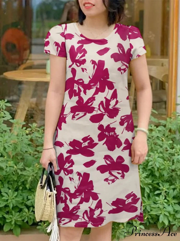 Stylish Flower Sundress Informal Flower Dress - Image 3