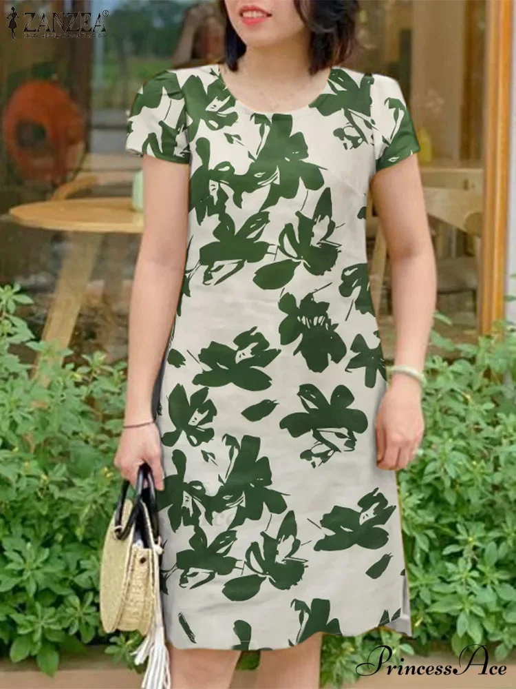 Stylish Flower Sundress Informal Flower Dress - Image 6