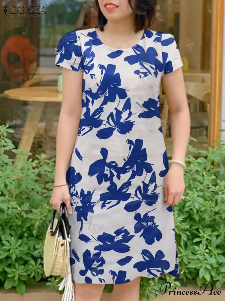 Stylish Flower Sundress Informal Flower Dress - Image 8
