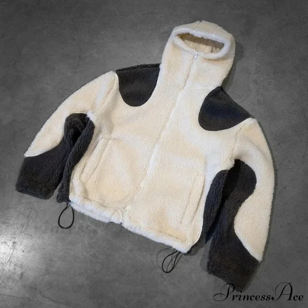Stylish Large Coat Hoodie - Image 4