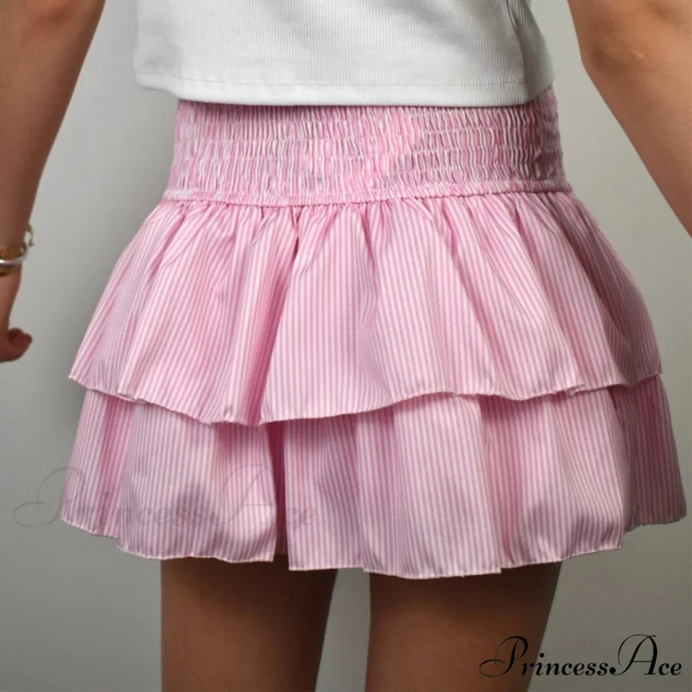 Stylish Printed Pleated Skirt - Image 2