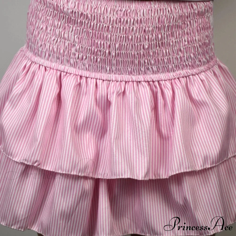 Stylish Printed Pleated Skirt - Image 3