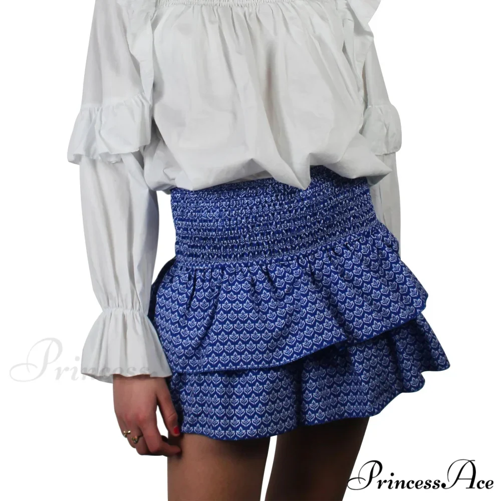 Stylish Printed Pleated Skirt - Image 8