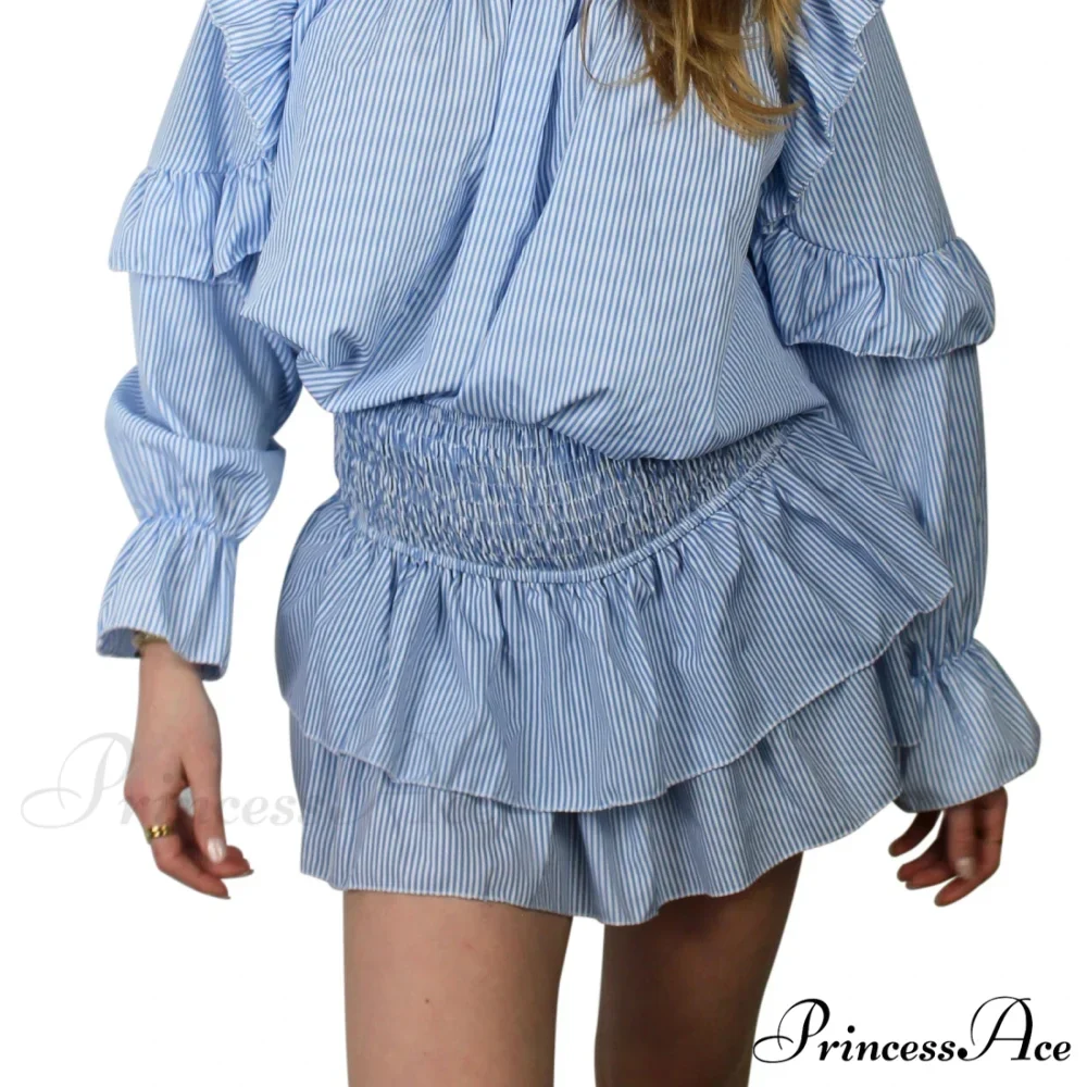 Stylish Printed Pleated Skirt - Image 9