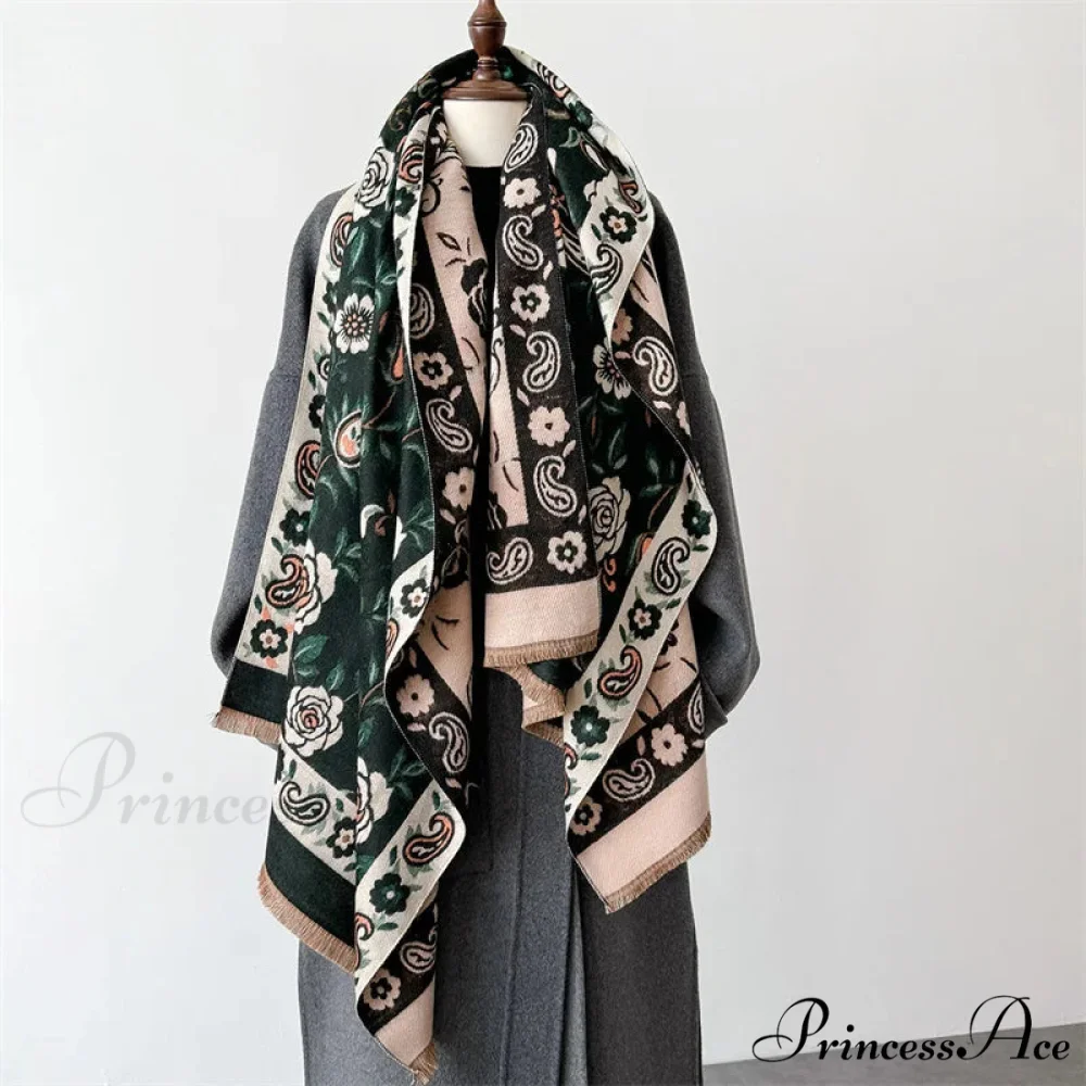 Stylish Winter Cashmere Pashmina Scarf - Image 2