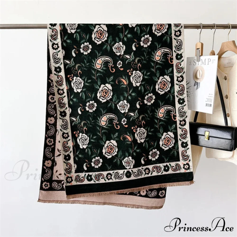 Stylish Winter Cashmere Pashmina Scarf - Image 3