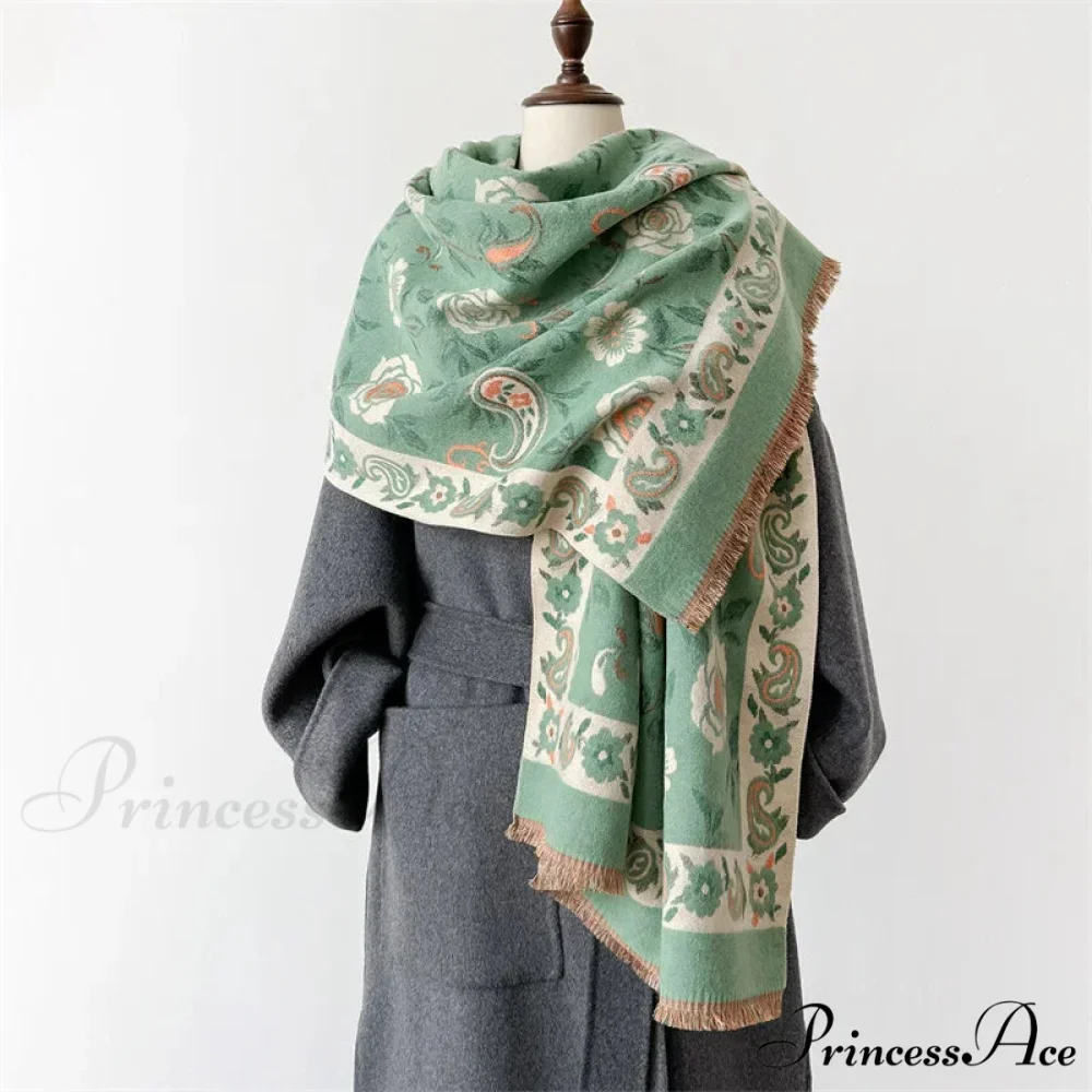 Stylish Winter Cashmere Pashmina Scarf - Image 5