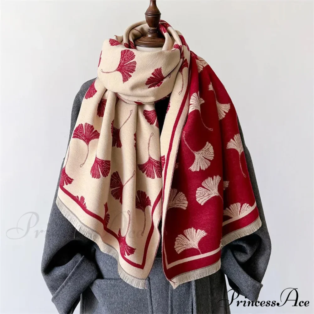 Stylish Winter Cozy Cashmere Scarf - Image 2
