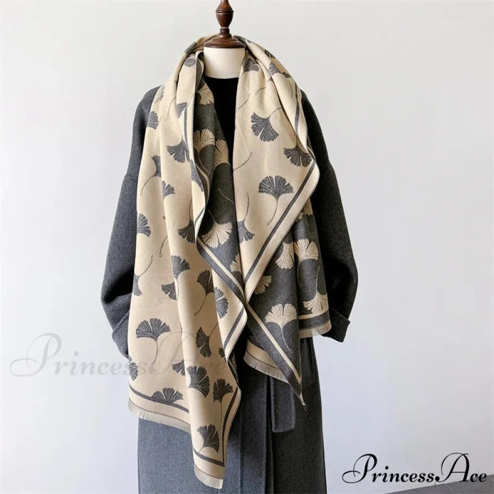 Stylish Winter Cozy Cashmere Scarf - Image 5
