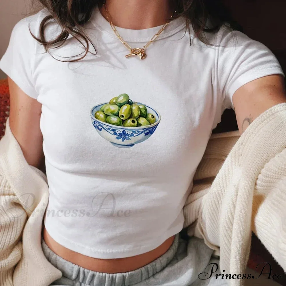 Summer Y2K Cherry Print T-shirt - Image 5