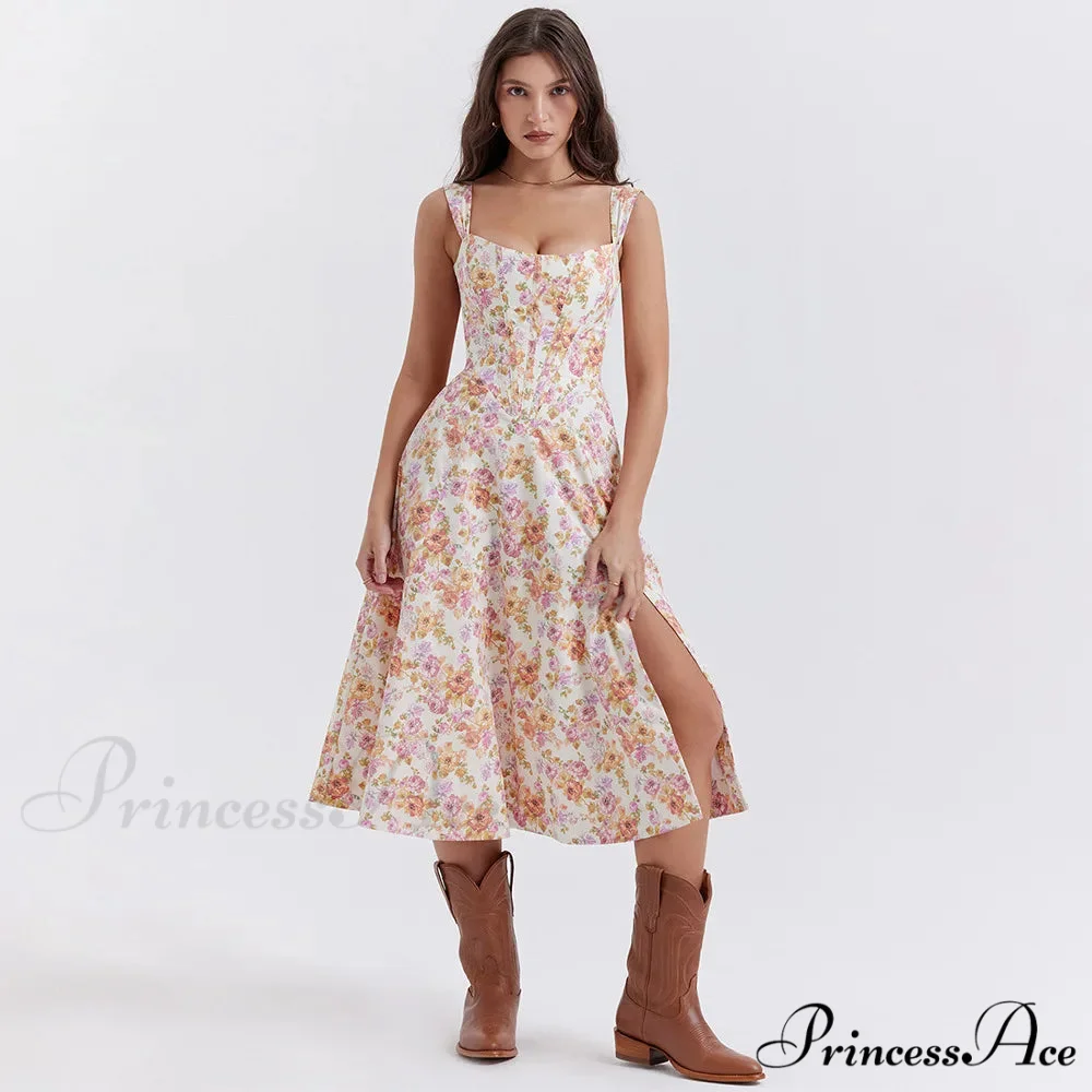 Suninheart Verdant Floral Holiday Dress - Image 7
