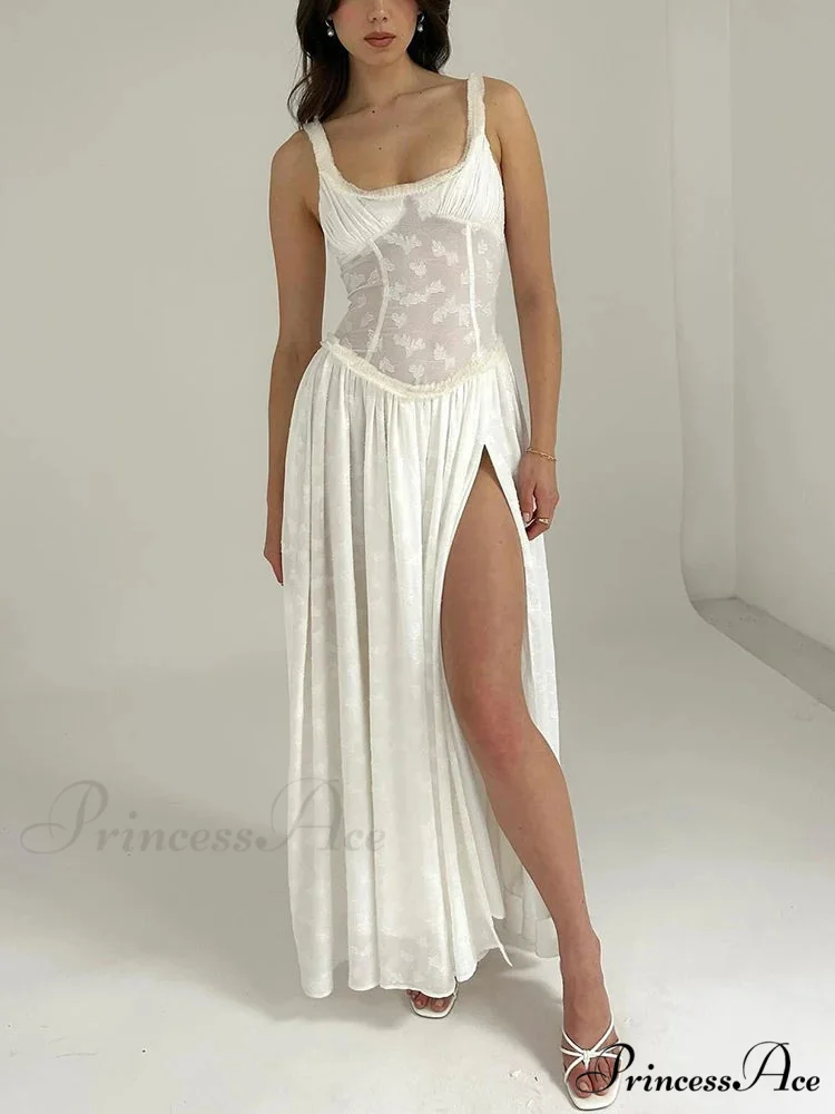 Tall Opening Four-sided Neckline Emerald Holiday Dress - Image 4