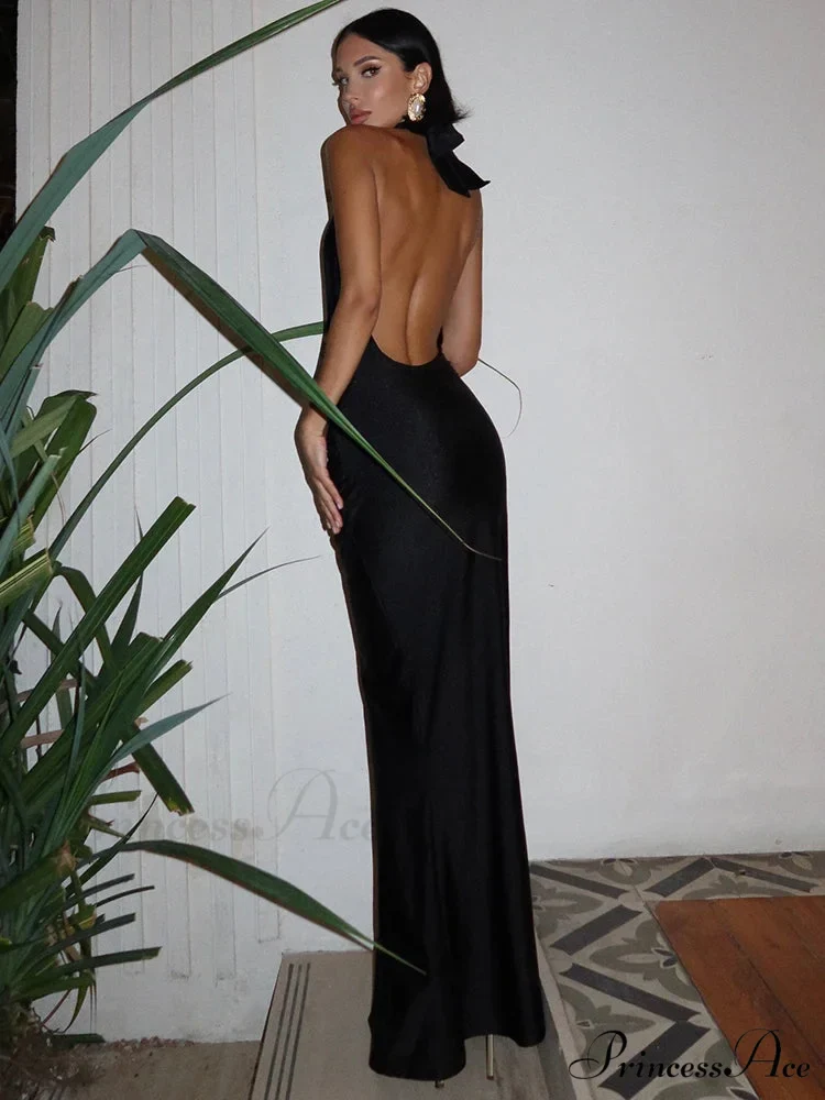 Tall Opening Halter Getaway Dress - Image 5