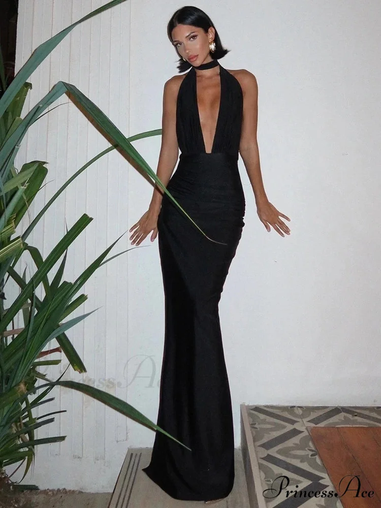 Tall Opening Halter Getaway Dress - Image 6
