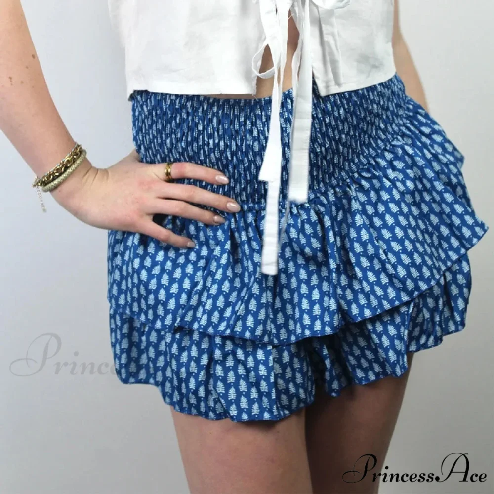 Tall Waist Frilled Country Skirt - Image 2