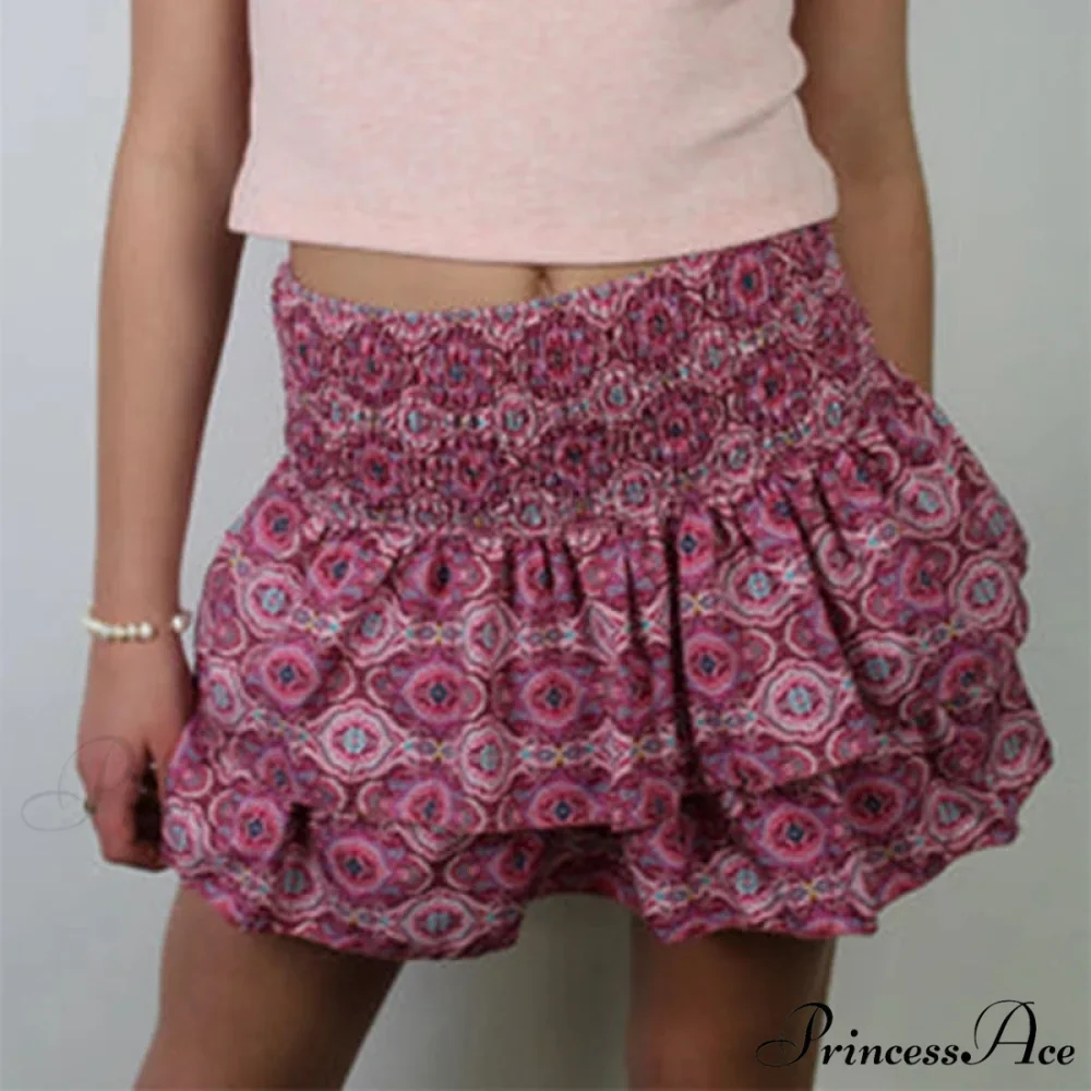 Tall Waist Frilled Country Skirt - Image 3