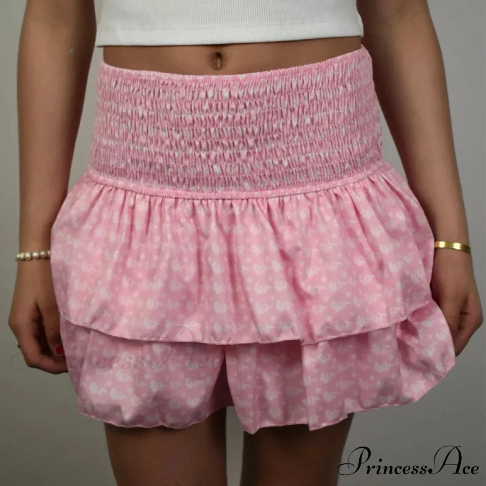 Tall Waist Frilled Country Skirt - Image 4