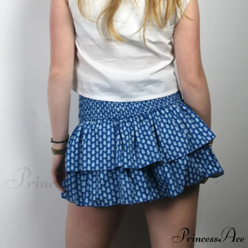 Tall Waist Frilled Country Skirt - Image 5