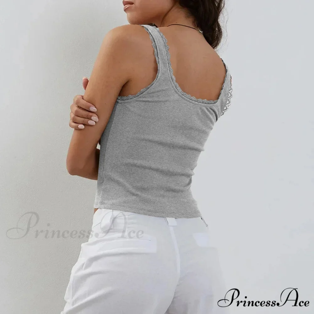 Textured Bowtie Round Neck Crop Top - Image 4