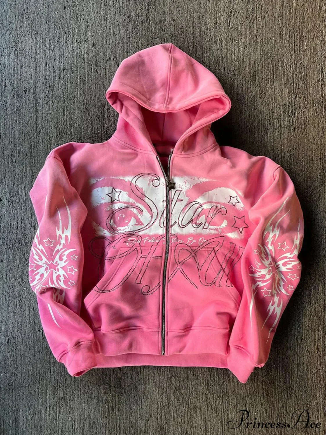 3D Print Vintage  Long Sleeve Zip Hoodie - Image 4