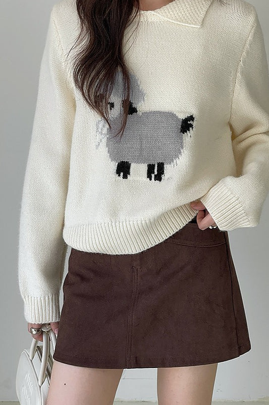 A-Line Mini Tassel Waist Skirt - Image 4
